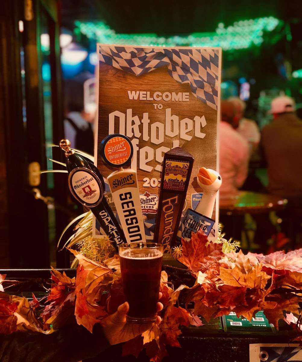 beer tab oktoberfest group shot TLT