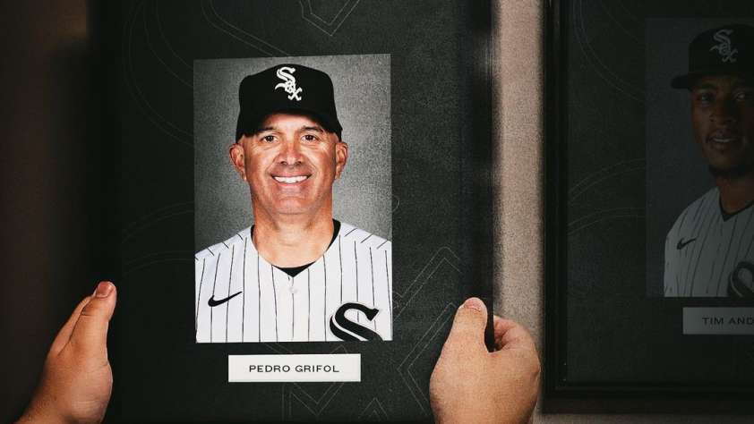 2023 Chicago White Sox Offseason post featured image of new manager, Pedro Grifol.