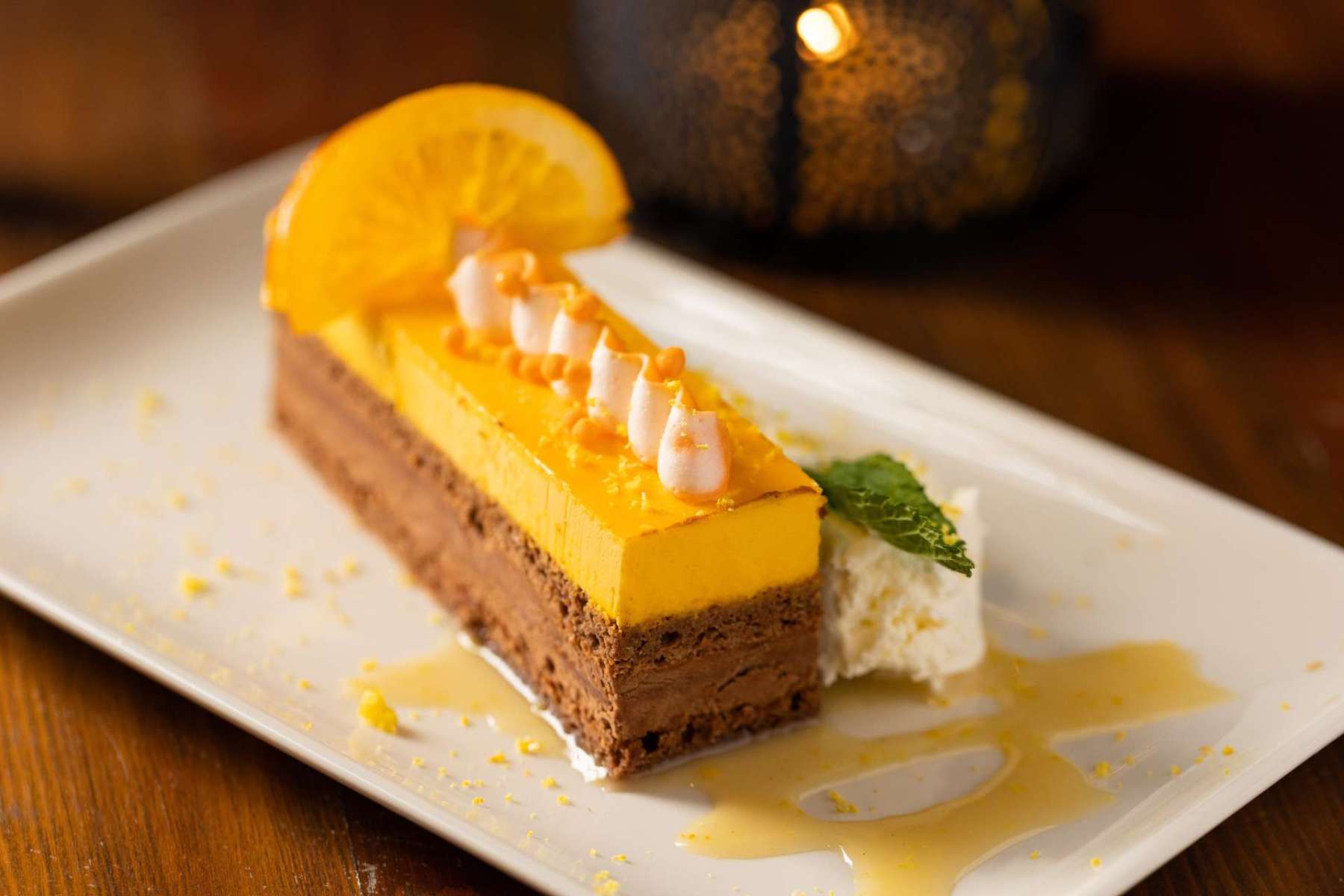forte restaurant orange cake
