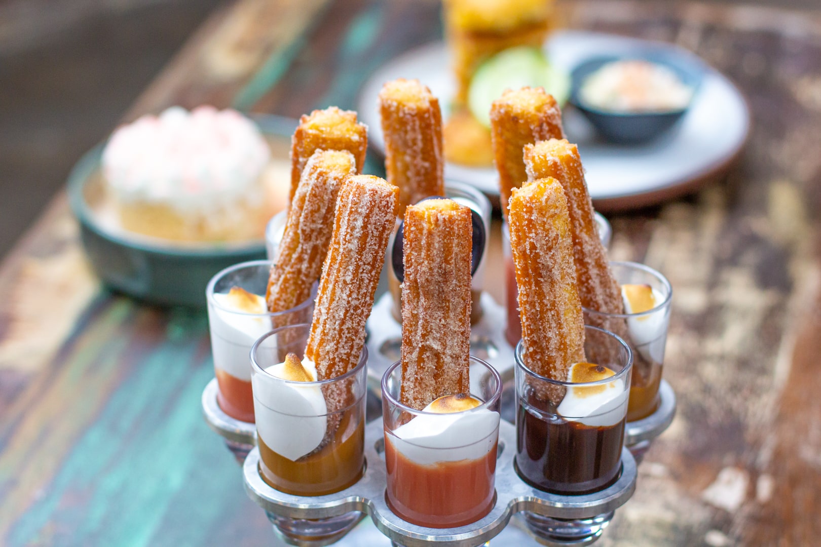 Churrolette agave tasting at Morgan MFG things to do in Chicago this march