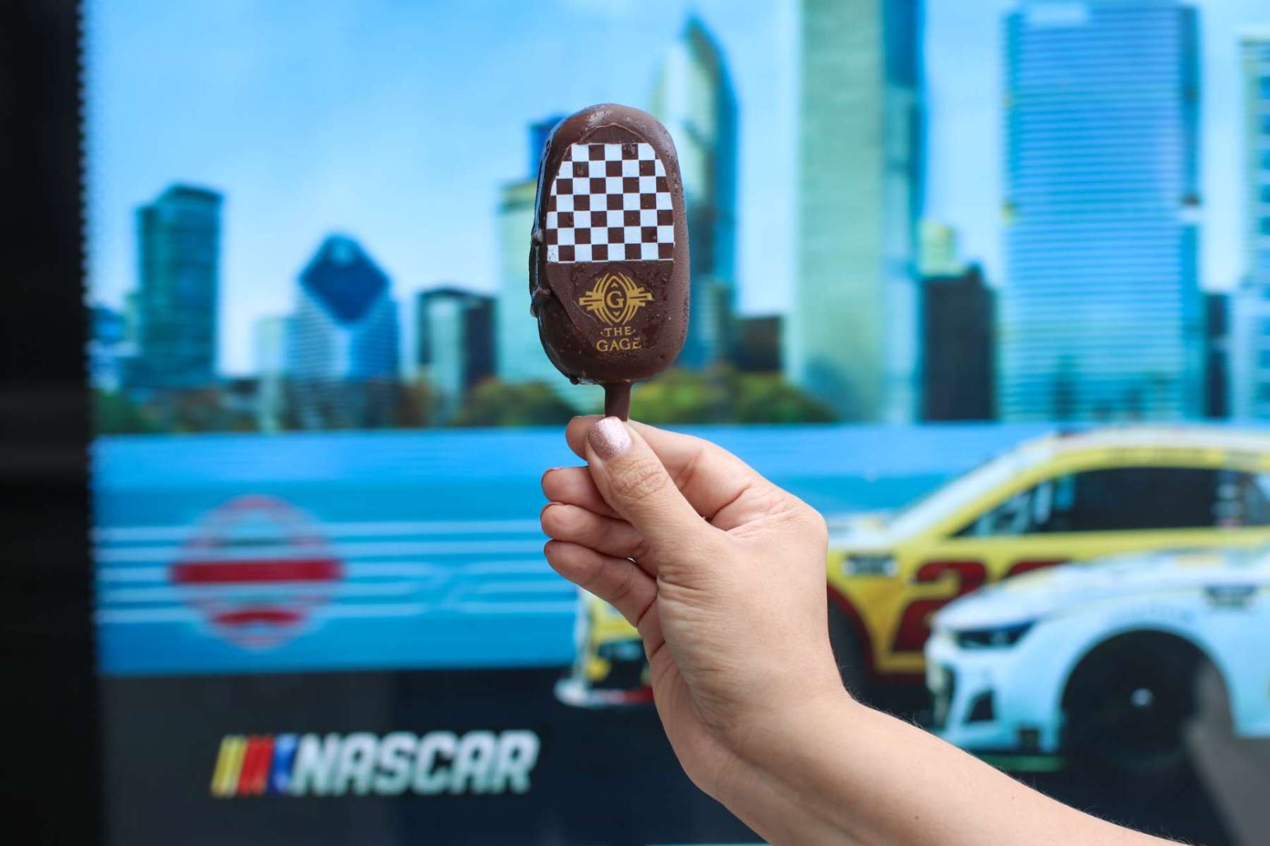 the dawson NASCAR ice cream