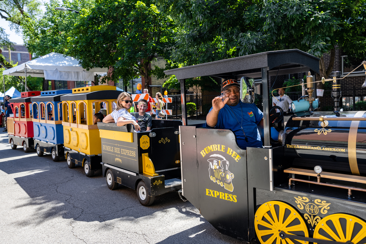 kid fest bumble bee train 