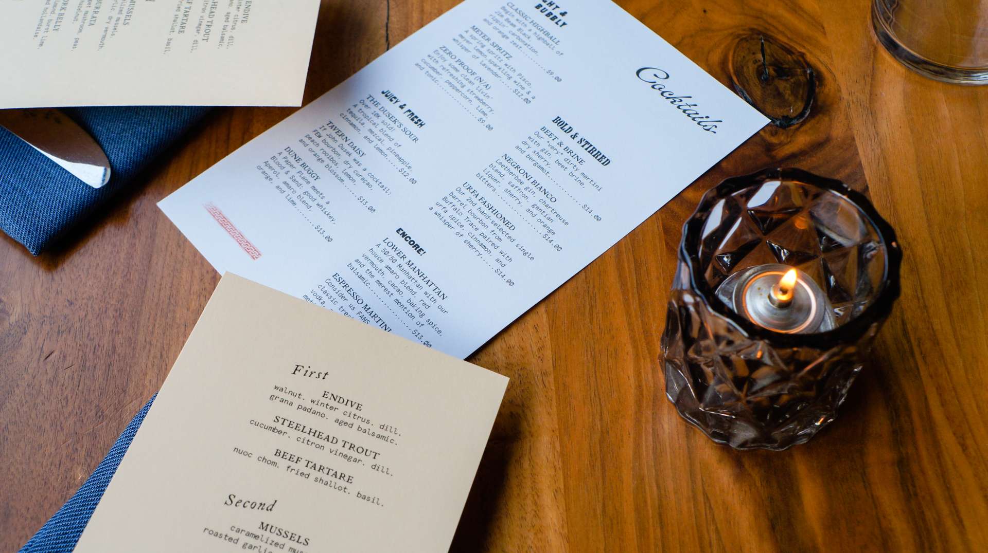 dusek's tavern restaurant review menu image