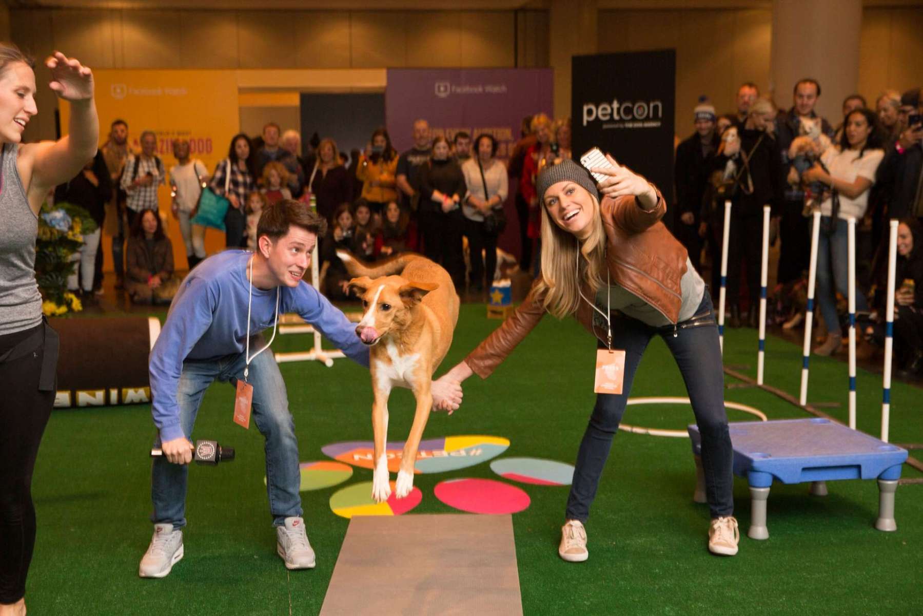 selfie moment at past pet con