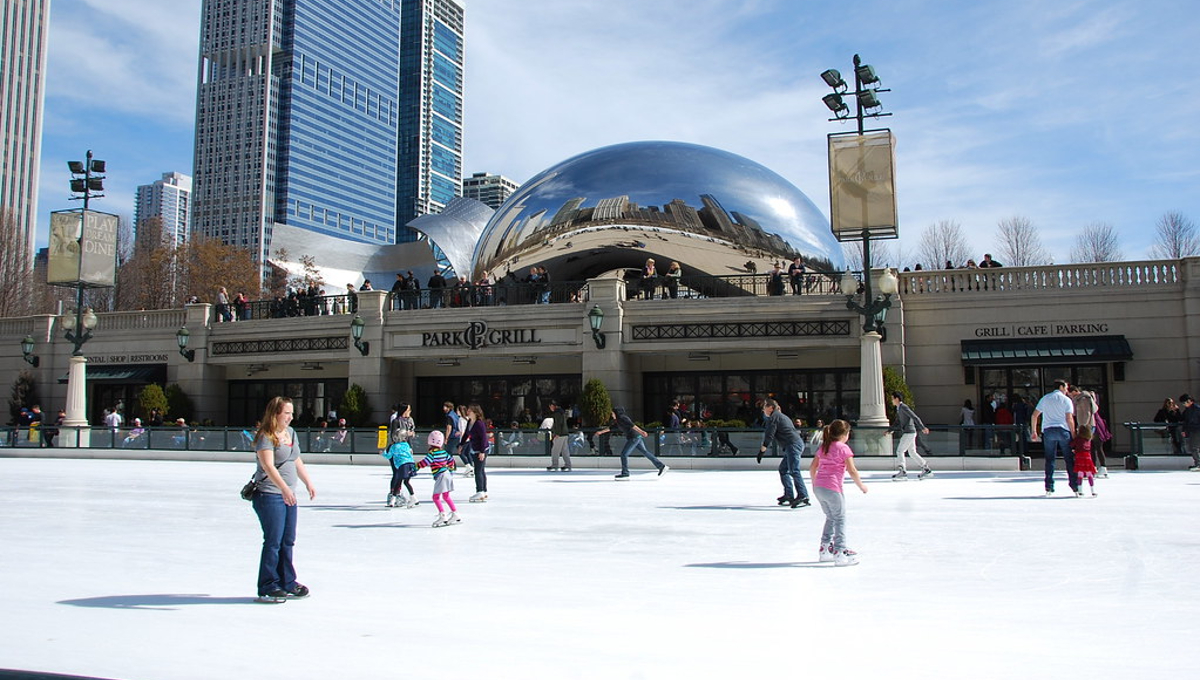 McCormick Tribune ice rink