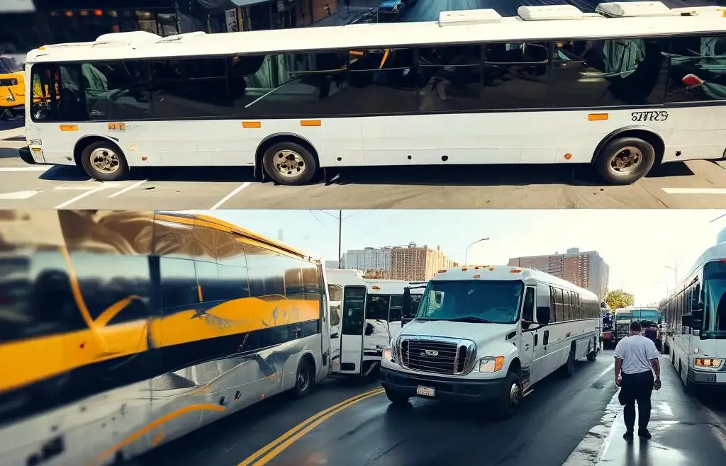 Charter Bus vs. Public Transportation