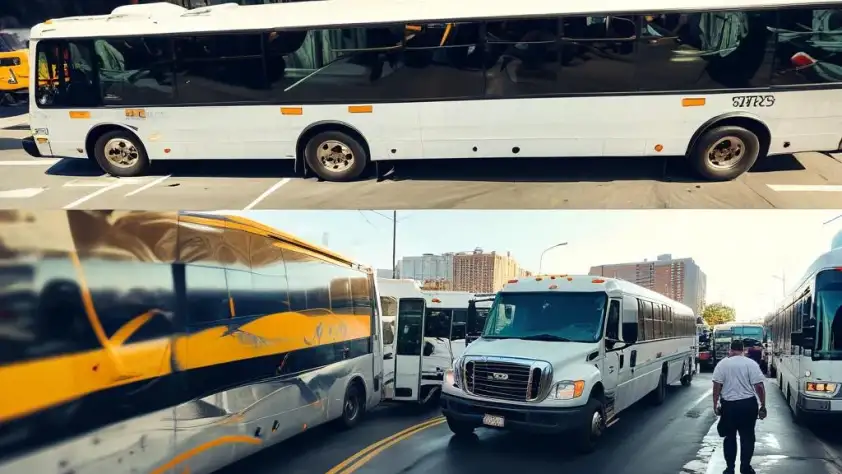 Charter Bus vs. Public Transportation
