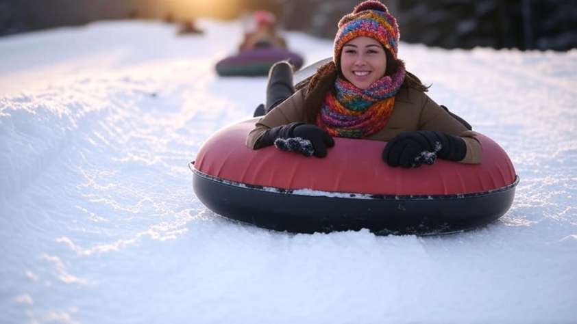 Snow Tubing in Chicago