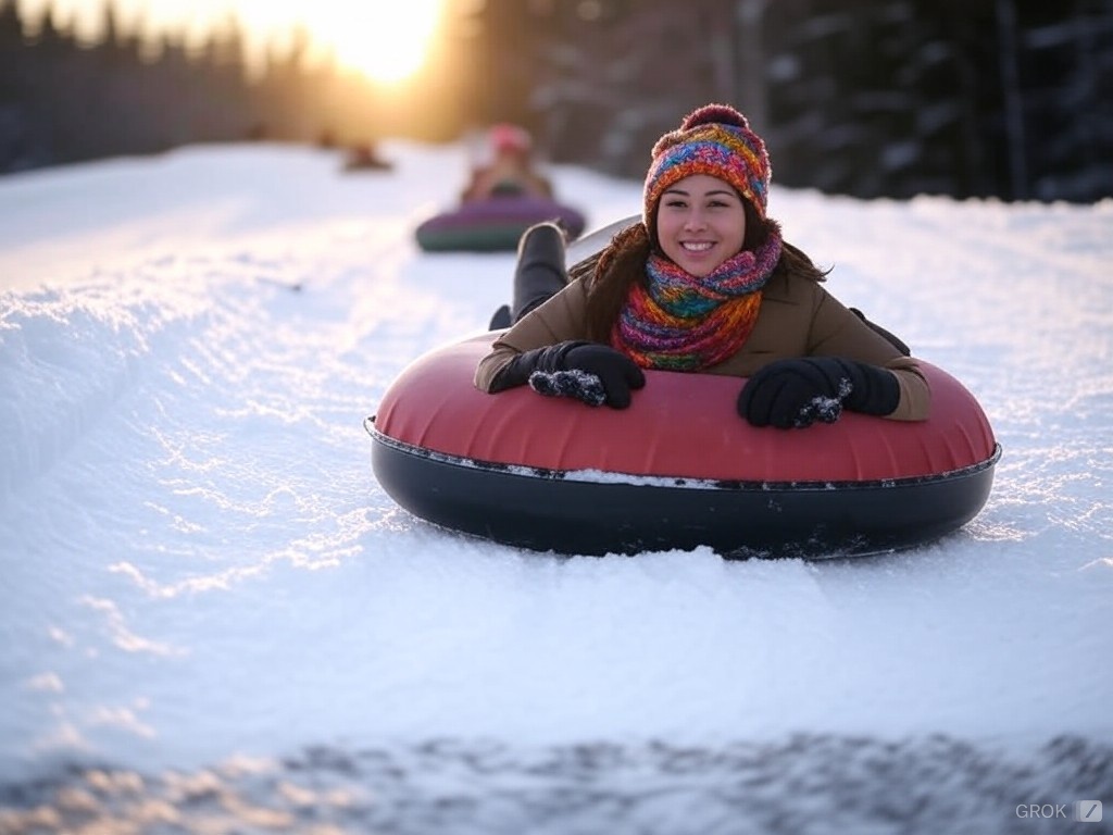 Snow Tubing in Chicago