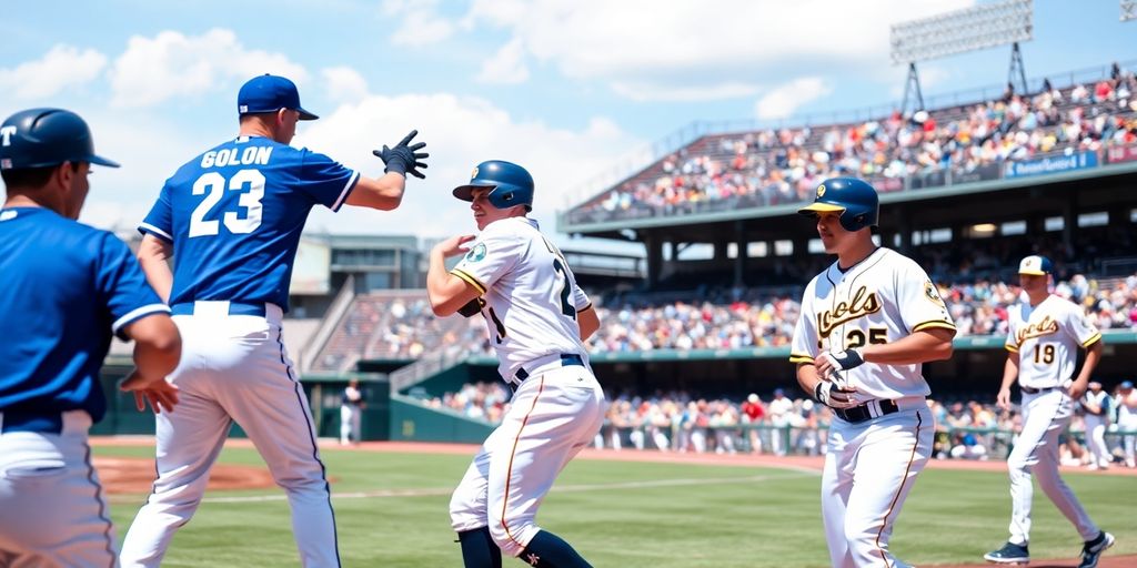 Baseball players in action cubs brewers
