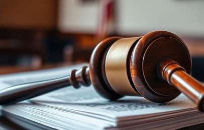 Courtroom gavel