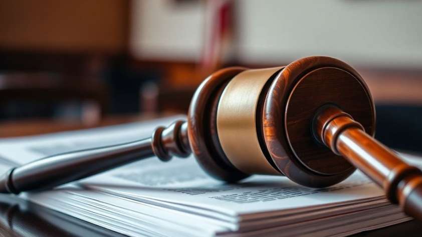 Courtroom gavel