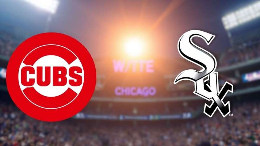 Cubs and White Sox Logos Clashing