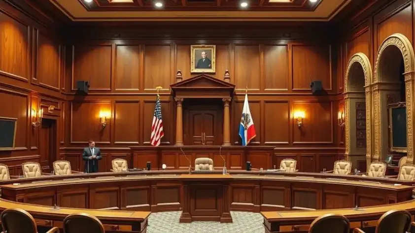 court room