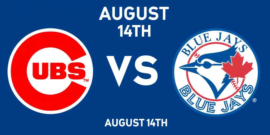 Blue Jays vs. Cubs August 14th