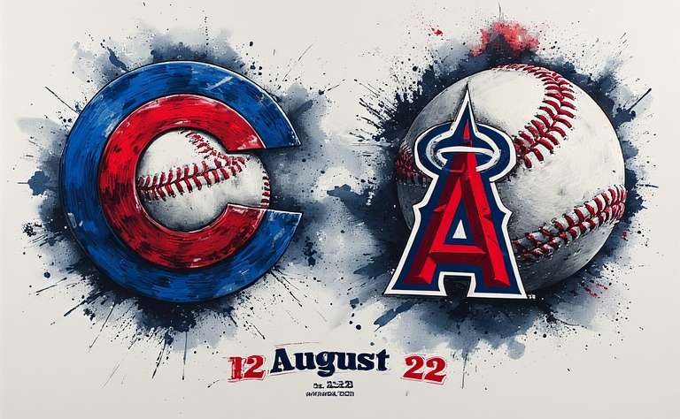 Cubs vs Angels Augst 22
