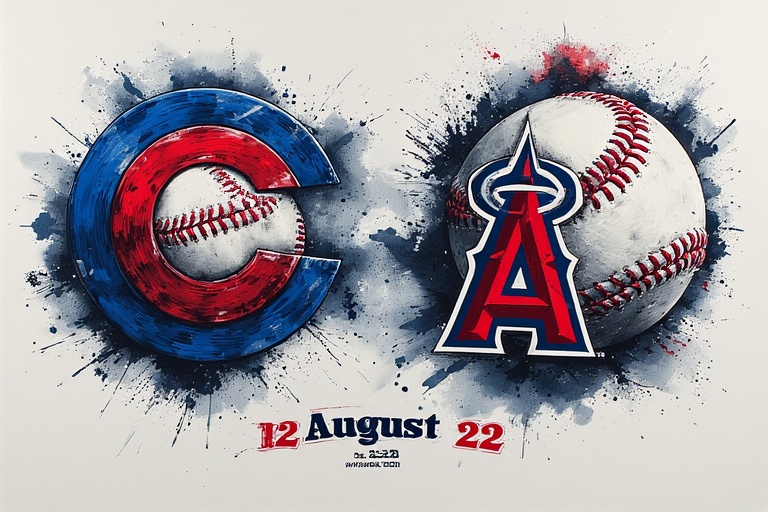 Cubs vs Angels Augst 22