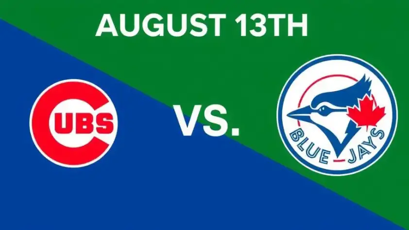 Cubs vs. Blue Jays August 13