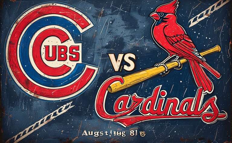 cardinals vs cubs august 8