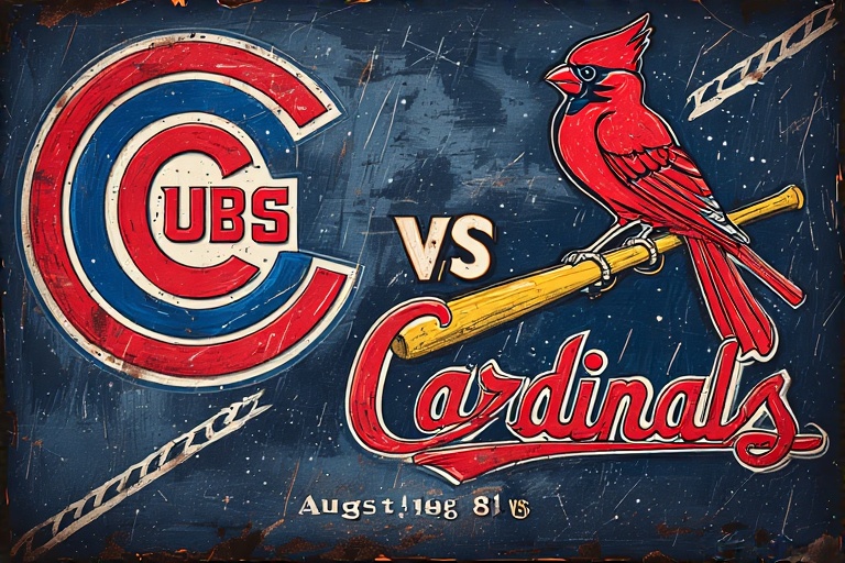 cardinals vs cubs august 8