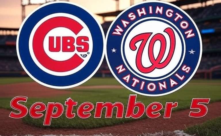 Chicago Cubs vs Washington Nationals September 5