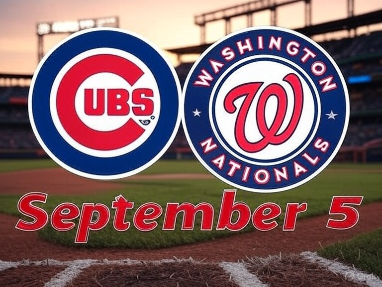 Chicago Cubs vs Washington Nationals September 5