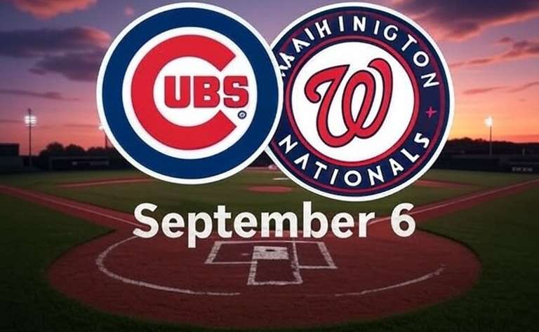 Cubs vs Nationals September 6
