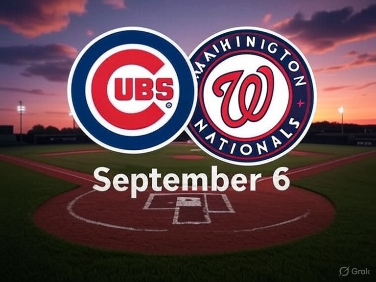 Cubs vs Nationals September 6