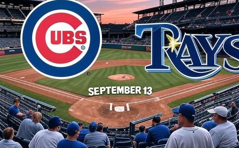 Cubs vs Rays Game September 13