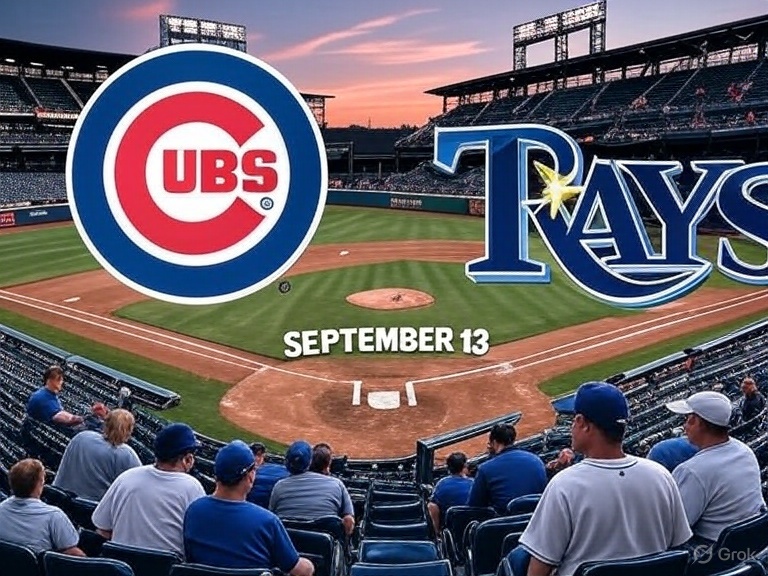 Cubs vs Rays Game September 13