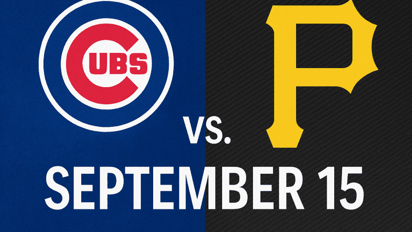 Cubs vs. Pirates Game September 15 Prediction