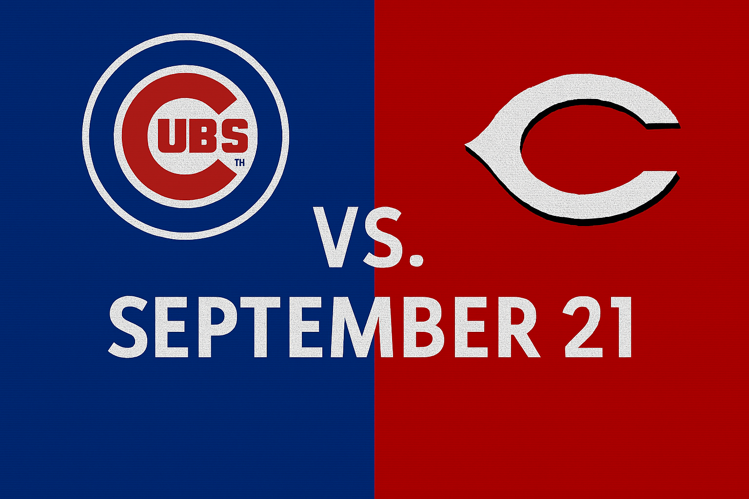 Cubs vs. Reds Baseball Game Prediction September 21