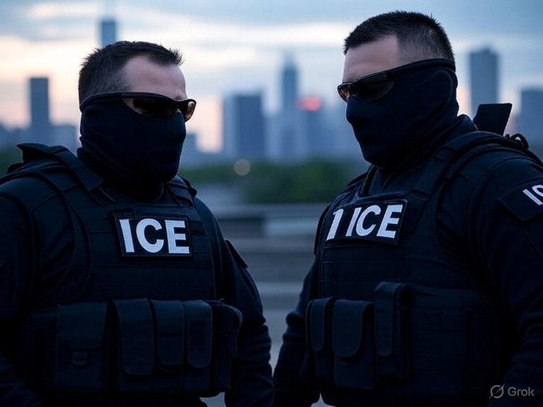 ICE Agents Chicago