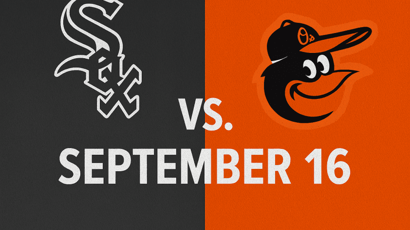 White Sox vs. Orioles Game Prediction September 16
