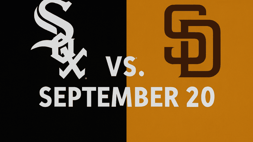 White Sox vs. Padres Baseball Game Prediction September 20