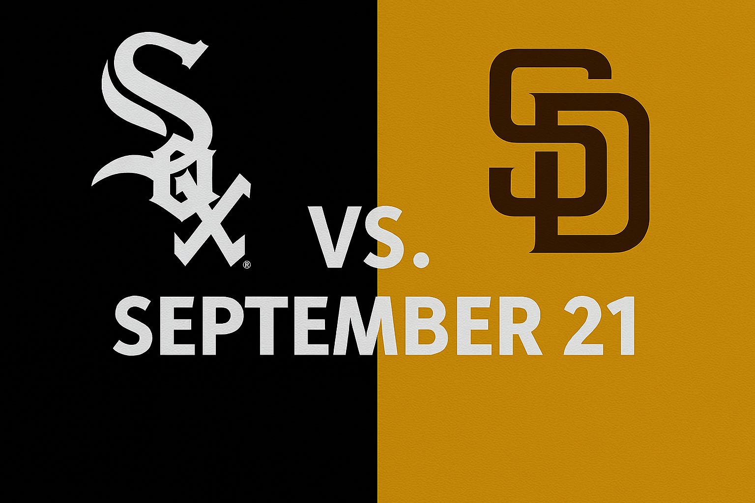 White Sox vs. Padres Baseball Game Prediction September 21