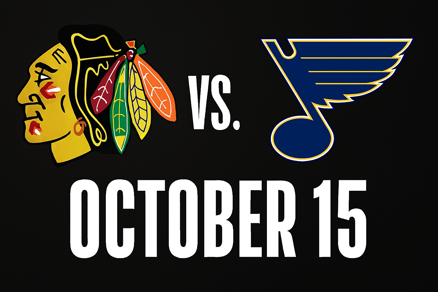 Blackhawks vs. St. Louis Blues October 15