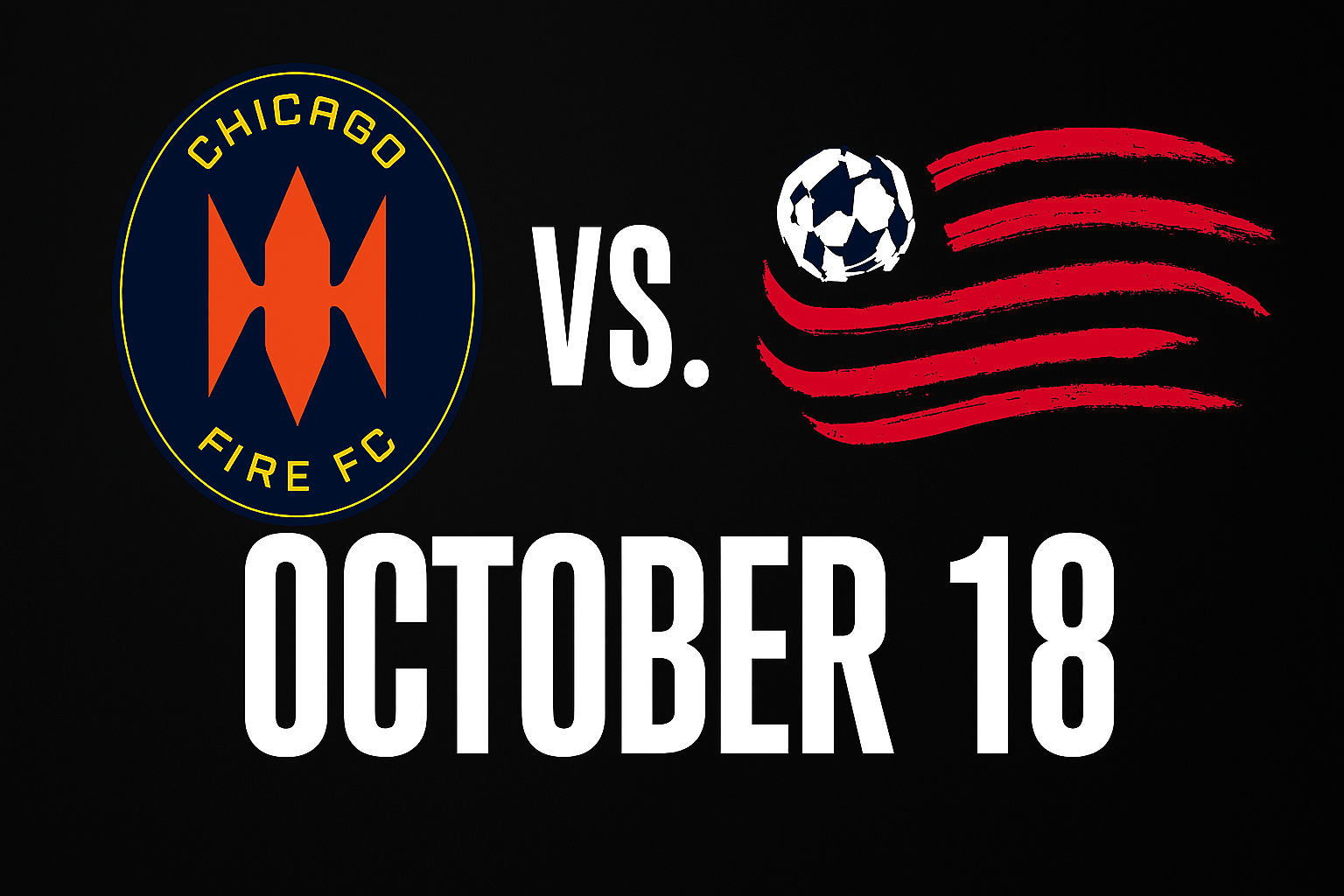 Fire FC vs New England October 18