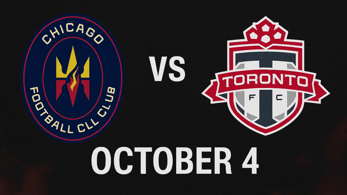 Fire FC vs Toronto FC Game October 4