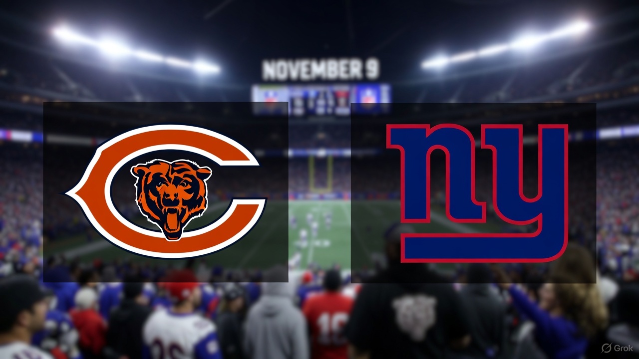 Bears vs. Giants November 9