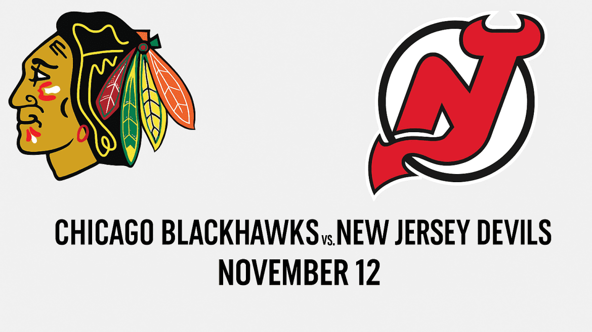 Blackhawks vs Devils November 12