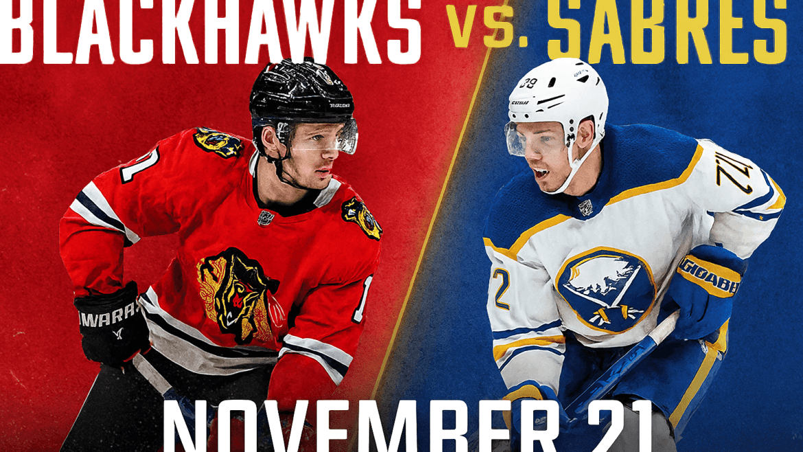 Blackhawks vs Sabres November 21