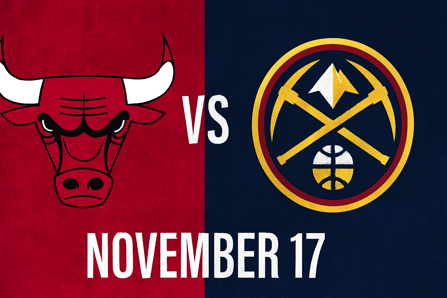 Bulls vs Nuggets November 17