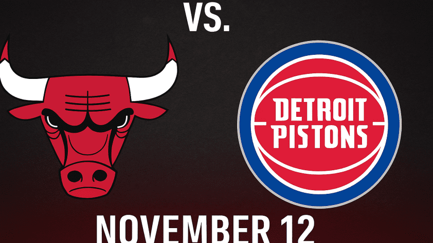 Bulls vs Pistons November 12