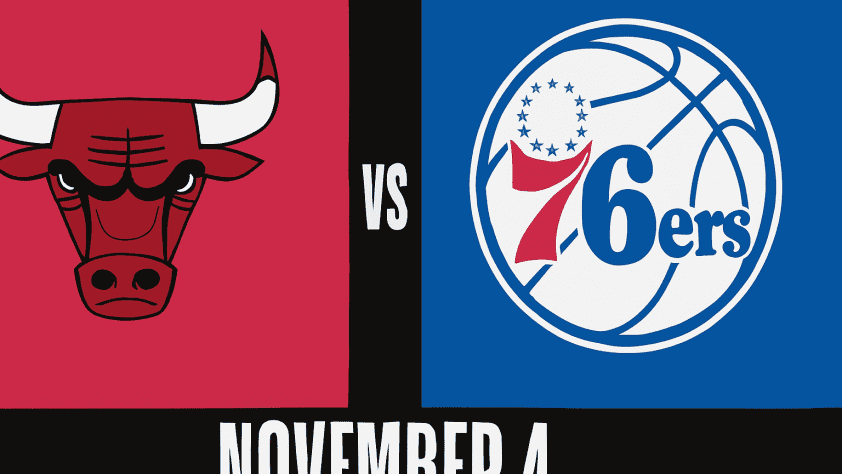 Bulls vs. 76ers November 4