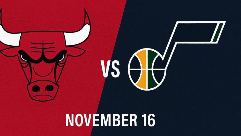 Bulls vs. Jazz November 16
