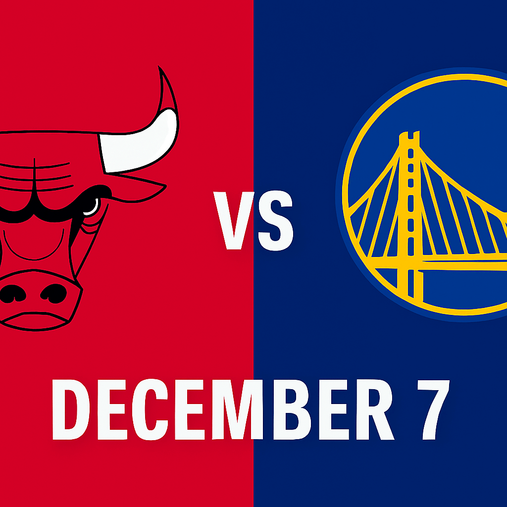 Bulls vs Golde State Warriors December 7