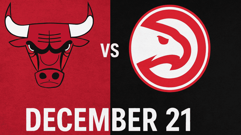 Bulls vs Hawks December 21