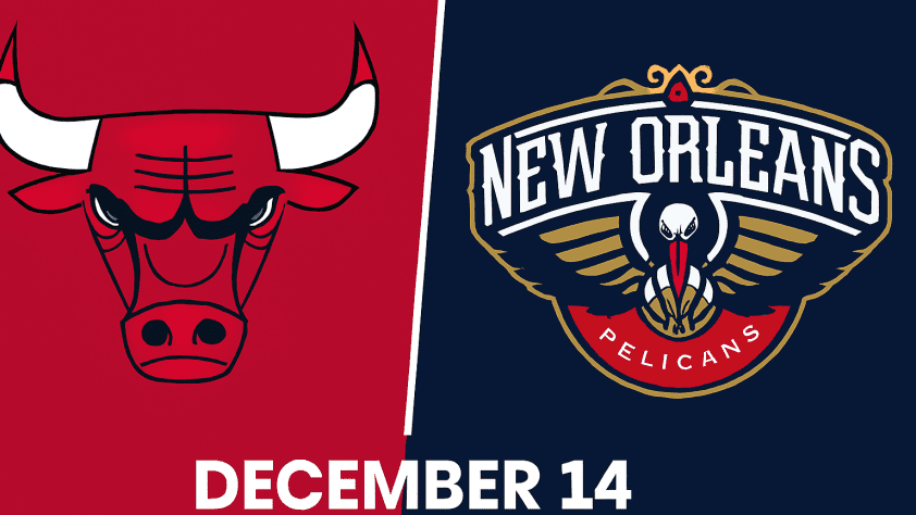 Bulls vs Pelicans December 14