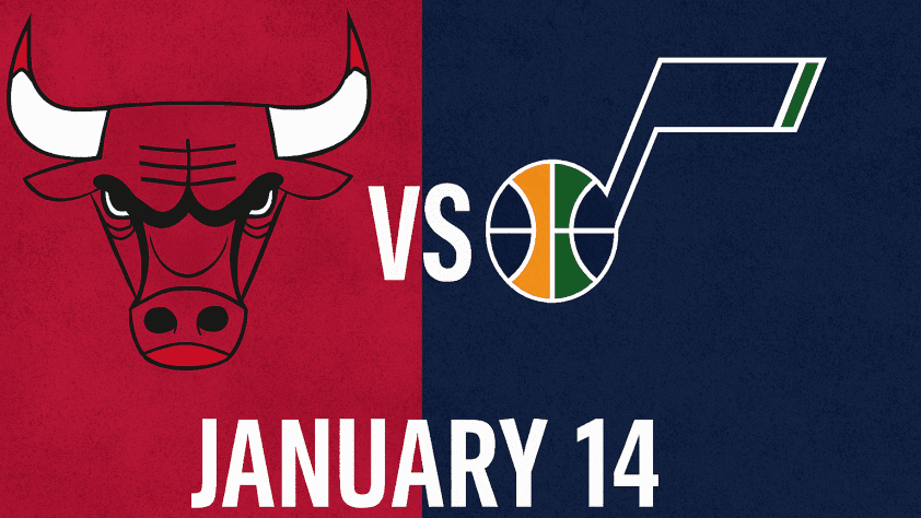 Bulls vs Jazz January 14